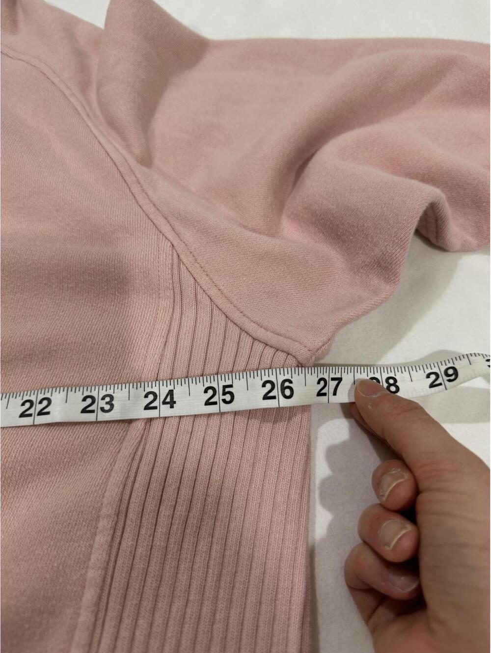 Aerie "Down to Earth" Oversized Crewneck Sweatshirt Baby Pink Medium Loungewear - Picture 7 of 9